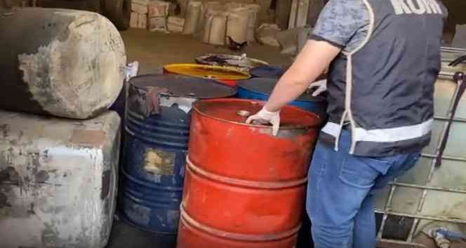 Gaziantep’te 3 bin litre kaçak akaryakıt ele geçirildi