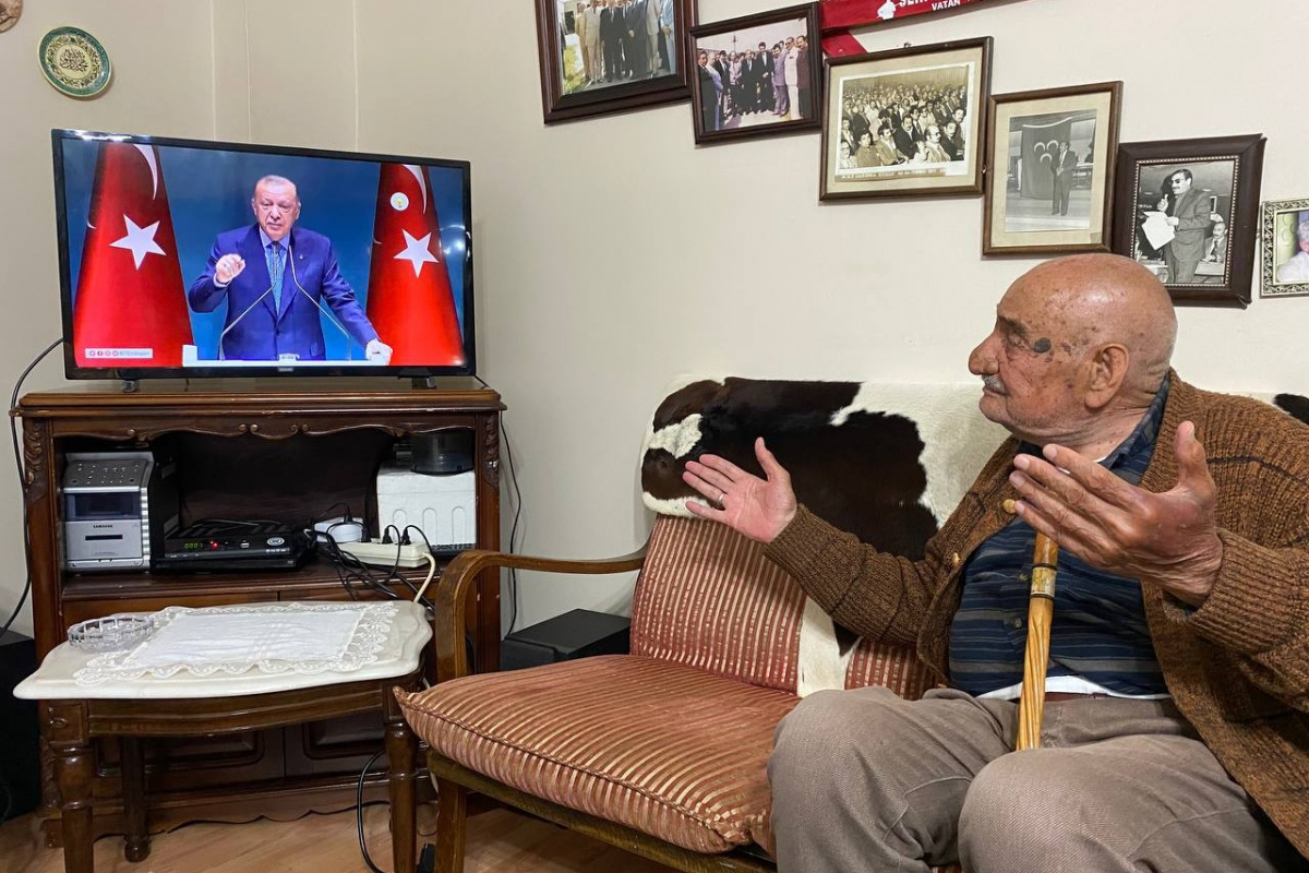 Boraltan Köprüsü faciasının 100 yaşındaki tanığı Bekir Doğan'dan Cumhurbaşkanı Erdoğan'a destek