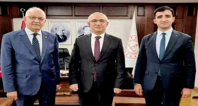 Milletvekili Erdoğan, Milli Eğitim Bakanı Yardımcısı Şensoy’u ziyaret etti