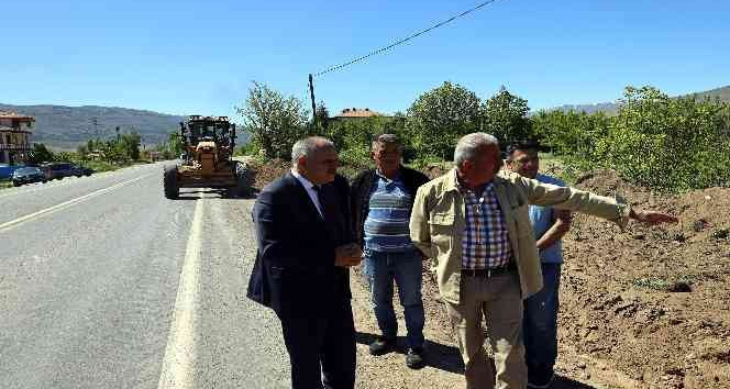 Yahyalı ana girişi güzelleşiyor