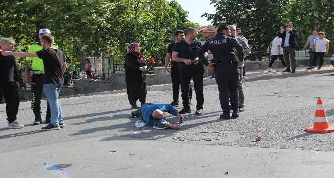 Tekirdağ’da motosiklet otomobille çarpıştı: 1 yaralı