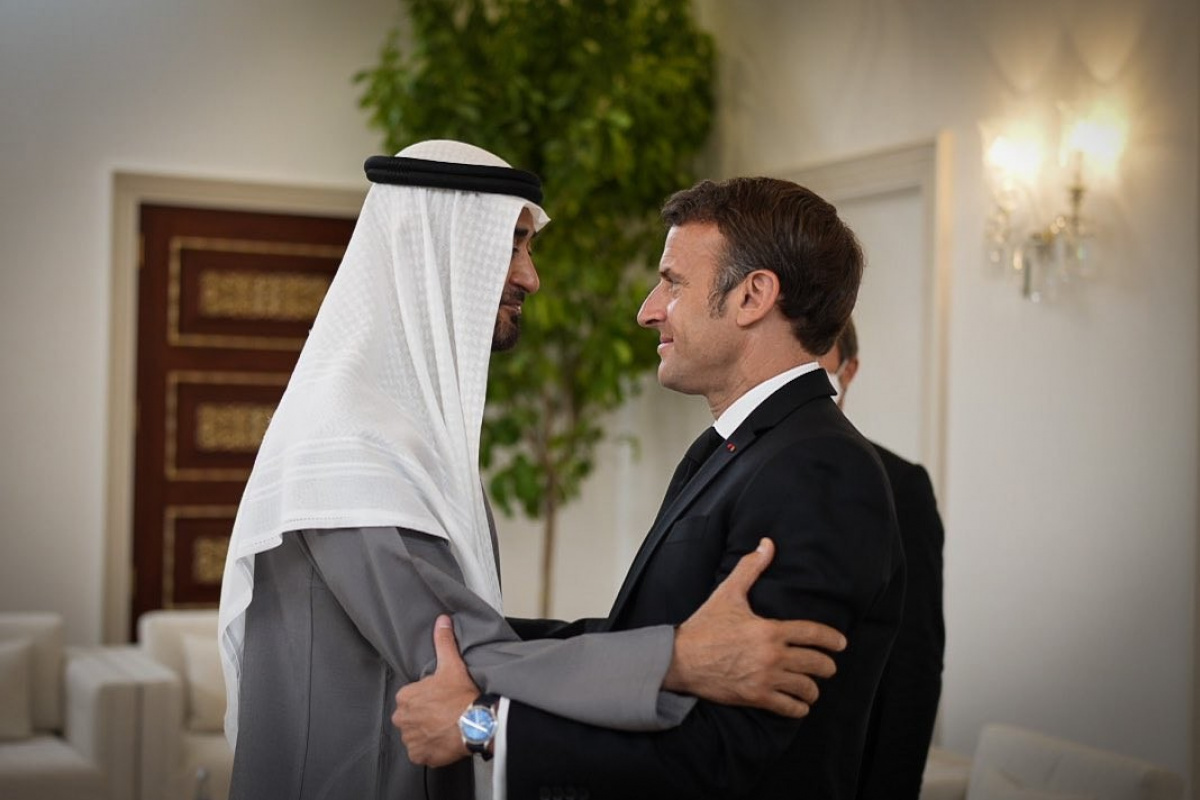 Fransa Cumhurbaşkanı Macron BAE'de