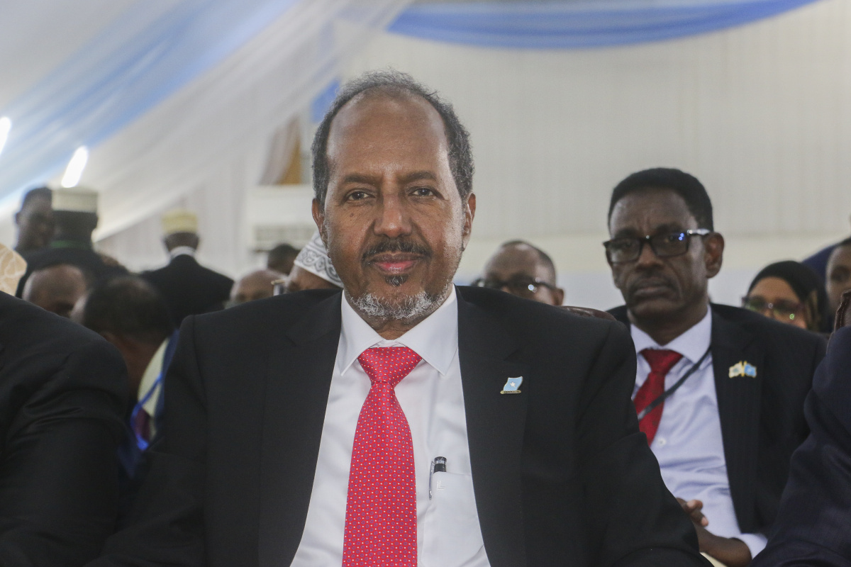 Somali&#039;nin eski Cumhurbaşkanı Hasan Şeyh Mahmud 214 oyla yeniden cumhurbaşkanı seçildi