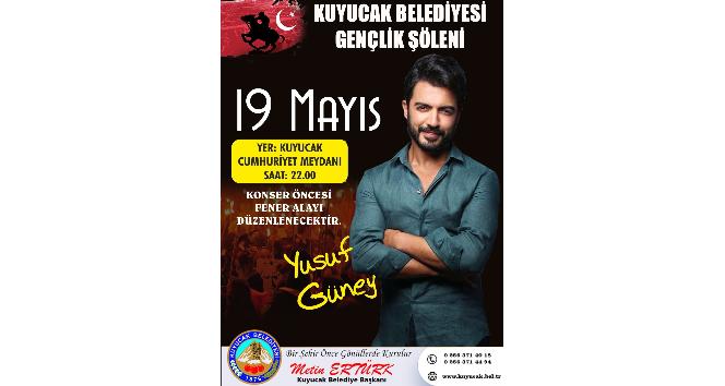Ünlü şarkıcı Kuyucak’taki 19 Mayıs coşkusuna ortak olacak