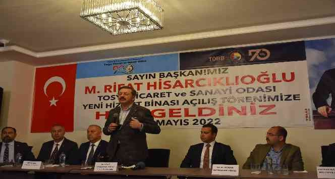 TOBB Başkanı Hisarcıklıoğlu: &quot;(TOGG) 2023’ün ilk üç ayında inşallah banttan inerek trafiğe çıkmış olur&quot;
