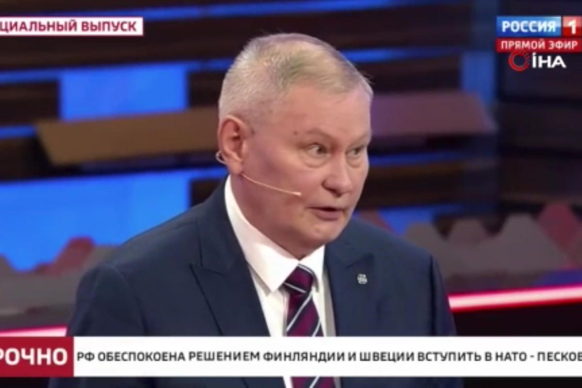Emekli Rus Albay canlı yayında Rusya'nın Ukrayna'ya saldırılarını eleştirdi