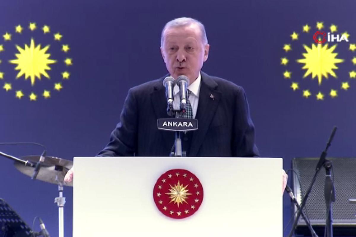 Cumhurbaşkanı Erdoğan: “Gençlerimizi kucaklayan anlayışla, Türkiye'ye kurulan tuzakları birer birer bozduk”