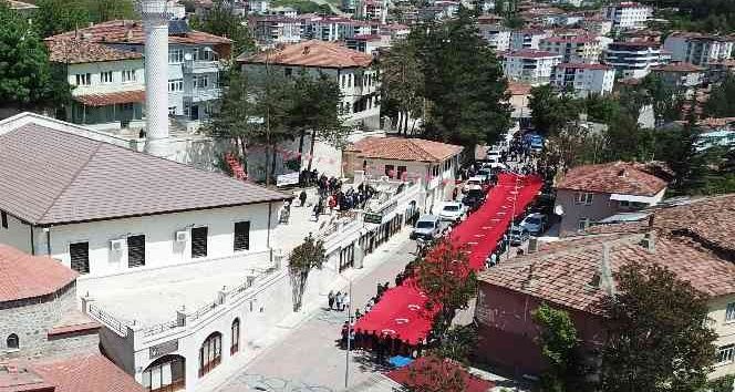 Havza’da Bayrak Yürüyüşü ve ilk miting coşkusu
