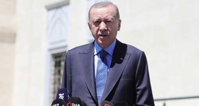 Cumhurbaşkanı Erdoğan: Terör örgütlerinin bir güvenlik örgütü olan NATOya girmesine evet diyemeyiz