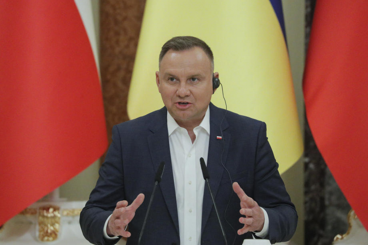 Polonya Devlet Başkanı Duda: “Dünyanın büyük bir gıda üreticisi olan Ukrayna&#039;ya ihtiyacı var”