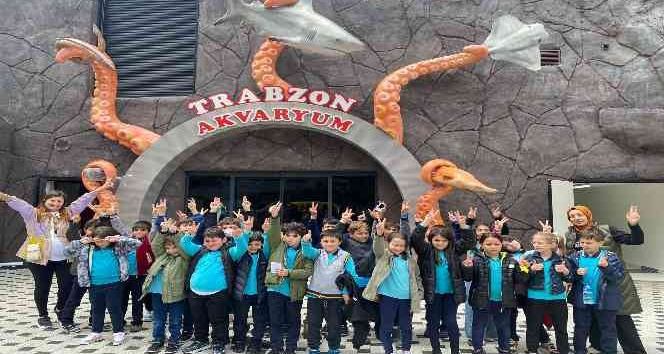 Trabzon Akvaryum’a ziyaretçi akını