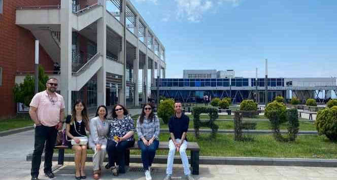 Doğu Kazakistan Öğretim Üyesinden Üniversiteye ziyaret