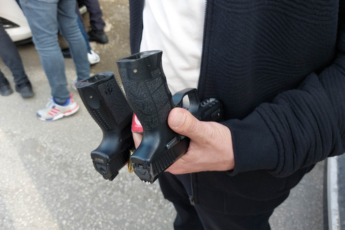 Samsun'da trafikte yol verme kavgasında silahlar ateşlendi