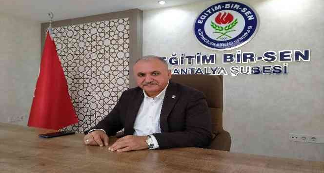 Eğitim Bir Sen Antalya Şube Başkanı Miran: “Sendikamız ünvanını koruyor”