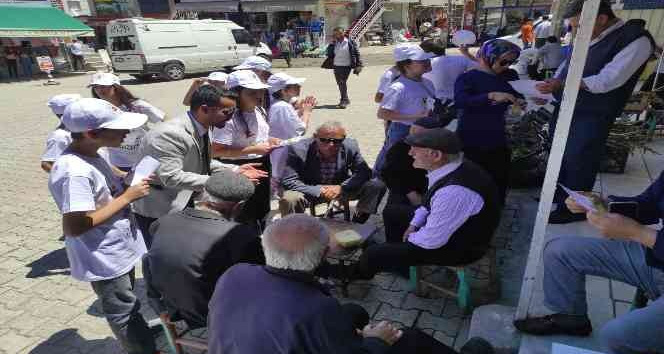 Öğrenciler, atık yağların çevreye verdiği zararlara dikkat çekti