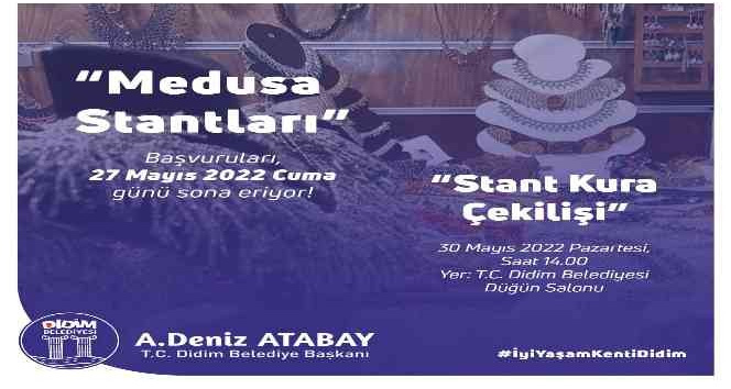 Didim’de Mesuda Takı Stantları tekrar vatandaşlarla buluşacak