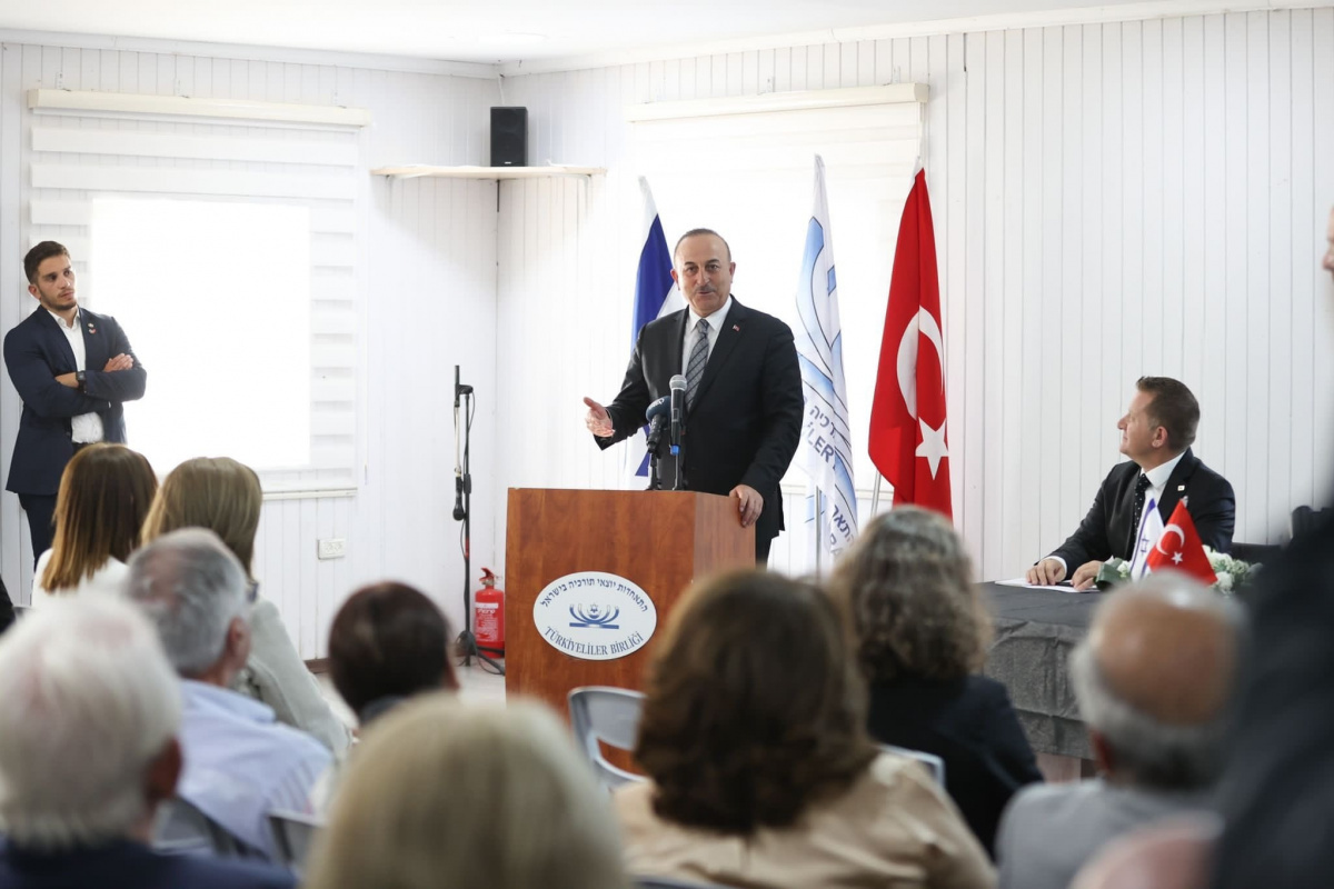 Dışişleri Bakanı Çavuşoğlu'ndan İsrail önemli görüşme