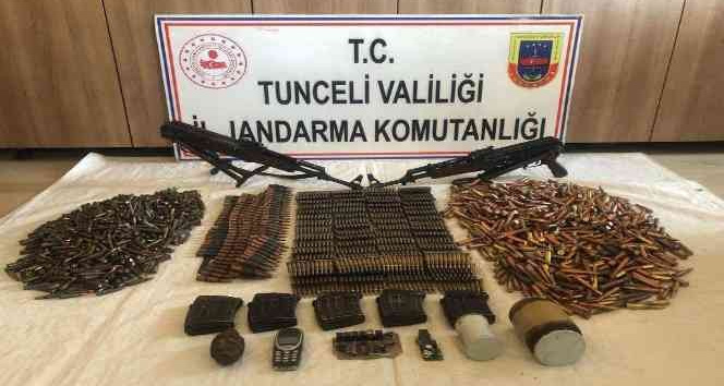 Tunceli’deki operasyonda toprağa gömülü terörist cesedi bulundu