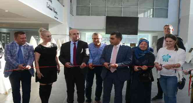 Hobi olarak başladığı resimde ilk kişisel sergisini açtı