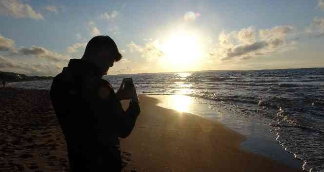 Sinop’ta gün batımı güzelliği