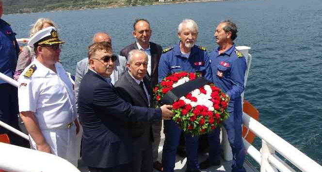 Yaşamını yitiren kılavuz kaptanlar Çanakkale’de anıldı