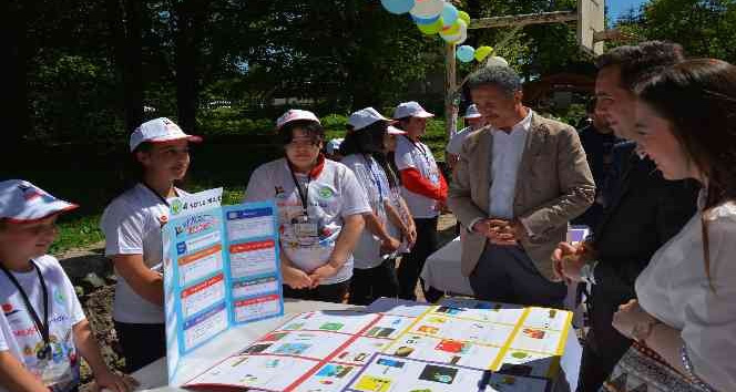 Öğrencilerin projeleri birbiriyle yarıştı