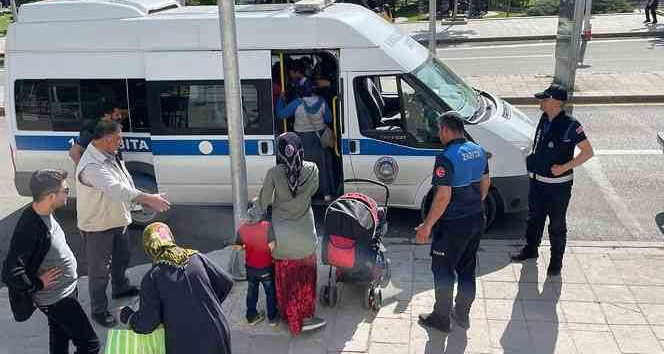 Kırıkkale’de zabıtadan dilencilere yönelik operasyon