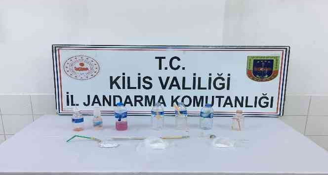 Kilis’te uyuşturucu operasyonunda 1 tutuklama