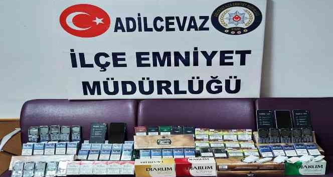 Bitlis’te kaçak sigara ve telefon ele geçirildi