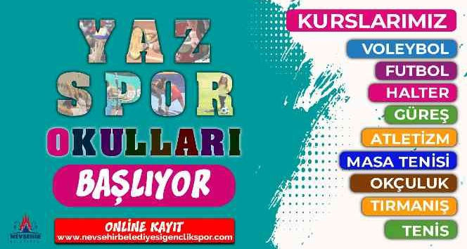 Yaz Sporu Okullarına kayıtlar başlıyor