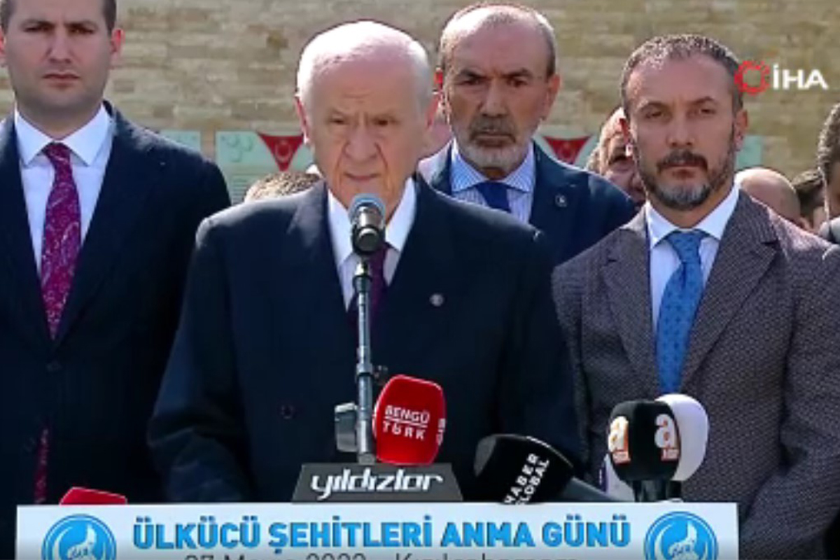 MHP Genel Başkanı Bahçeli: 'Bizim gidecek bir yerimiz yoktur, gitmeye niyetimiz yoktur'