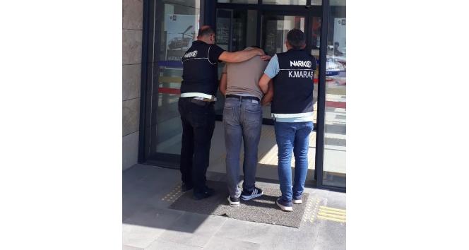 Kahramanmaraş’ta uyuşturucu hükümlüsü yakalandı