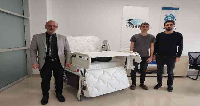 Yatalak hastalara özel akıllı yatak geliştirildi