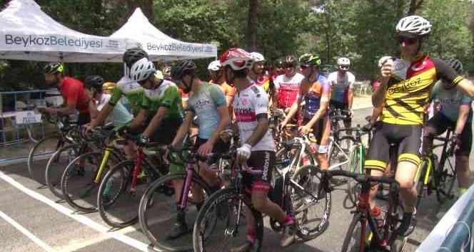 Beykoz Spor Ormanı’nda bisikletçiler kıyasıya yarıştı