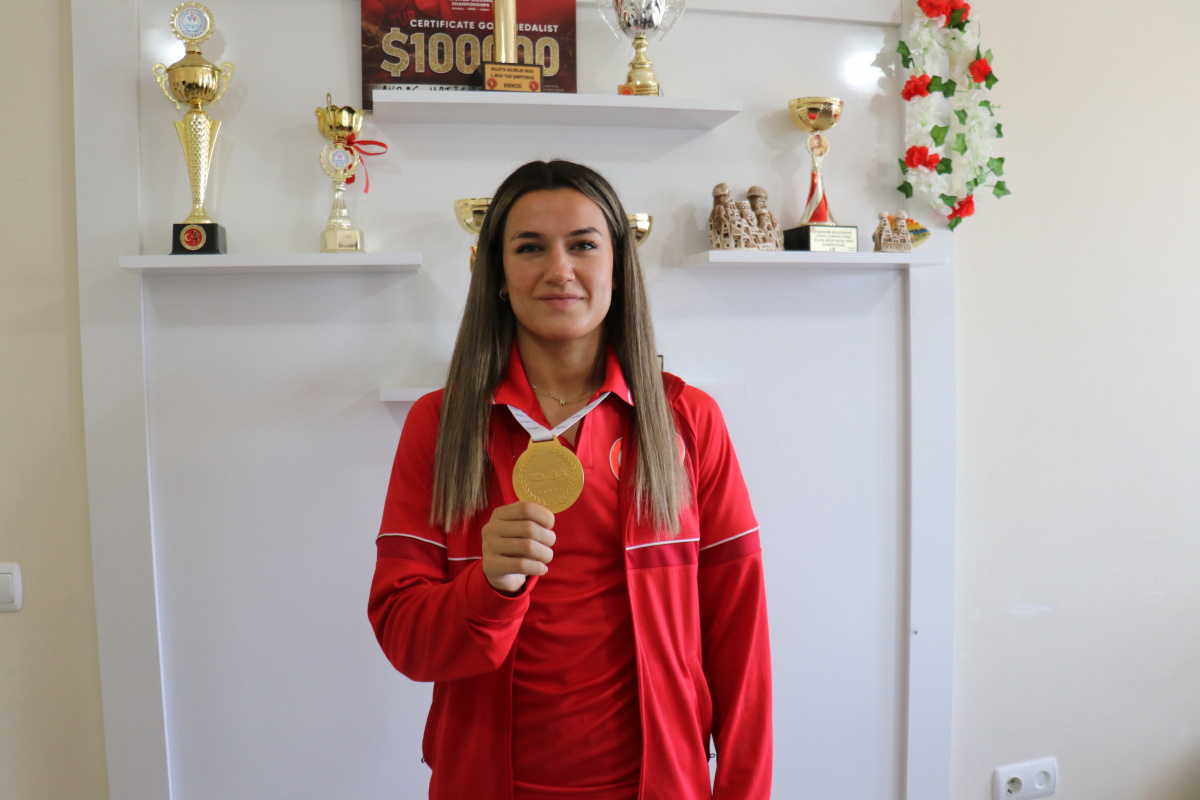 Hatice Akbaş gözünü olimpiyatlara dikti