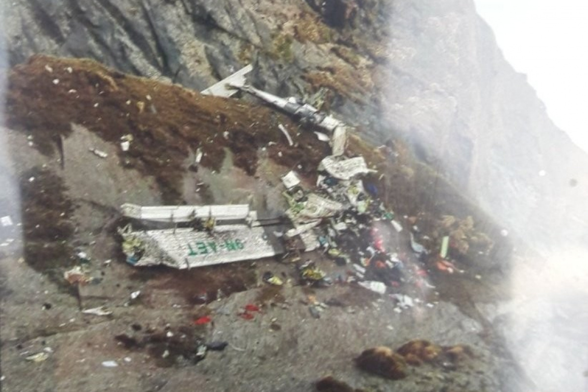 Nepal’de düşen uçakta 20 kişinin cansız bedeni bulundu