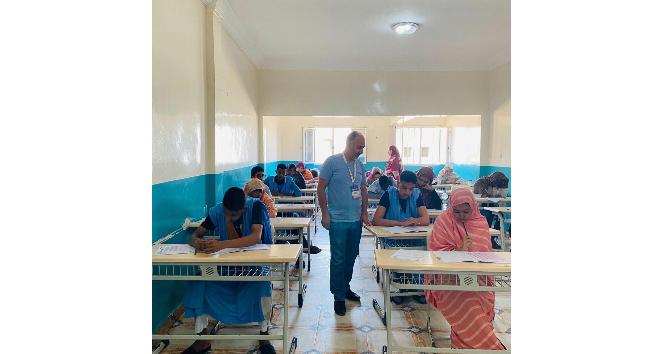Moritanya’da uluslararası öğrenci sınavı gerçekleştirdi
