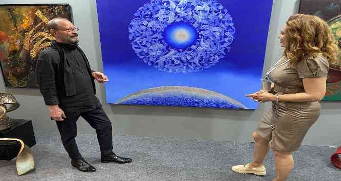 İranlı Ressam Ahmet Nejat’ın eserleri İstanbul’da sanatseverlerle buluştu