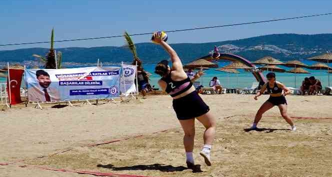 Plaj Voleybolu Türkiye Şampiyonası, Didim’de başladı