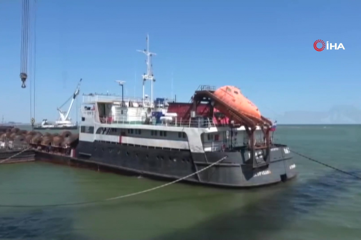 Mariupol&#039;den Rusya&#039;ya ilk kargo gemisi yola çıktı
