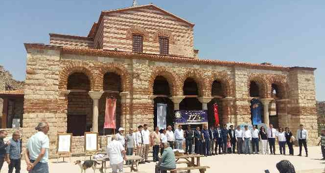 Enez Fatih Camii’nde Ayasofya Vakfiyesi sergilendi