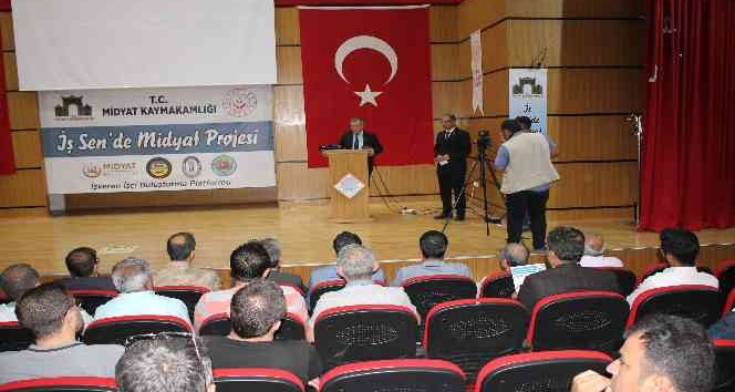 Midyat’ta “İş sende projesi” tanıtımı