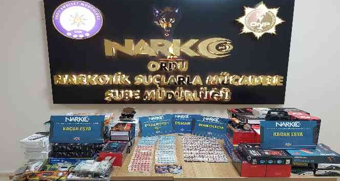 Ordu’da uyuşturucu ticareti yapanlara operasyon