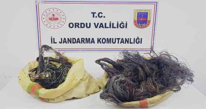 Ordu’da kablo hırsızlığı ve sahte içki üretimi yapan yabancı uyruklu şahıs tutuklandı
