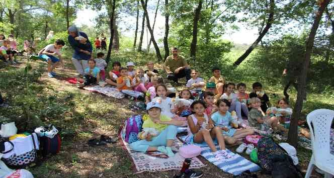 Çan Cumhuriyet İlkokul öğrencileri piknikte buluştu