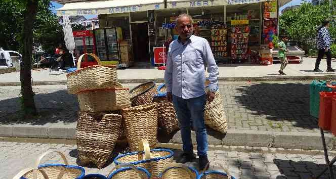Hasat öncesi fındık sepetleri satışları başladı