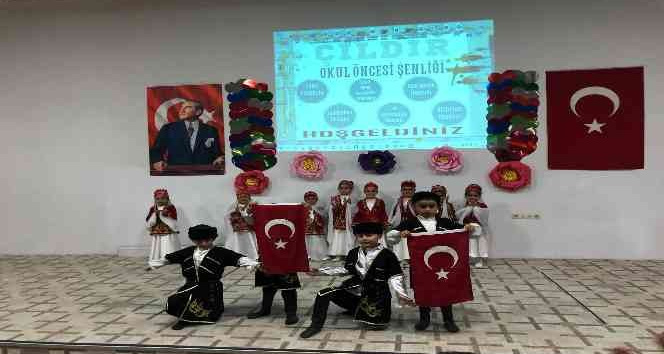 Çıldır ana sınıfı öğrencilerinden yaz şenliği