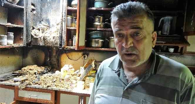 Dumandan etkilenen anne kız hastaneye kaldırıldı