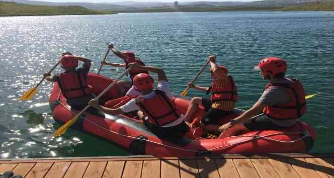 Çekerekli öğrenciler Türkiye Rafting Şampiyonasına iddialı hazırlanıyor