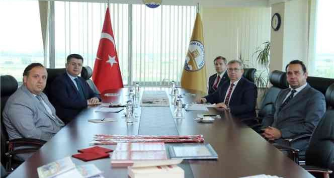 Rektör Tabakoğlu, Edirne’nin yeni Valisi Kırbıyık’ı ağırladı
